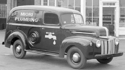 Miori Plumbing Retro Truck Image